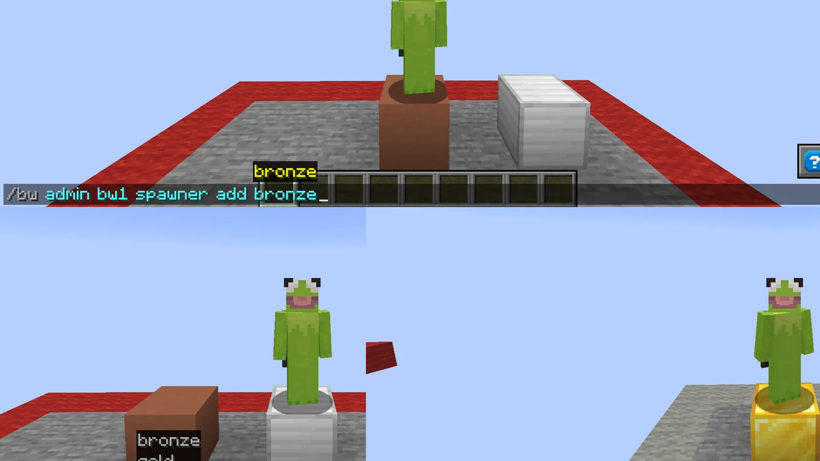 Generátory BedWars