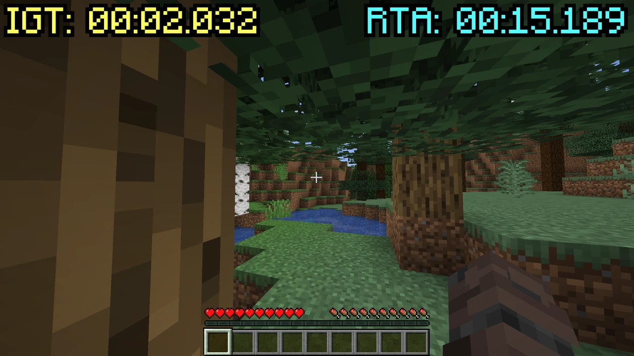 Screenshot modpacku SpeedrunPack (3/3)