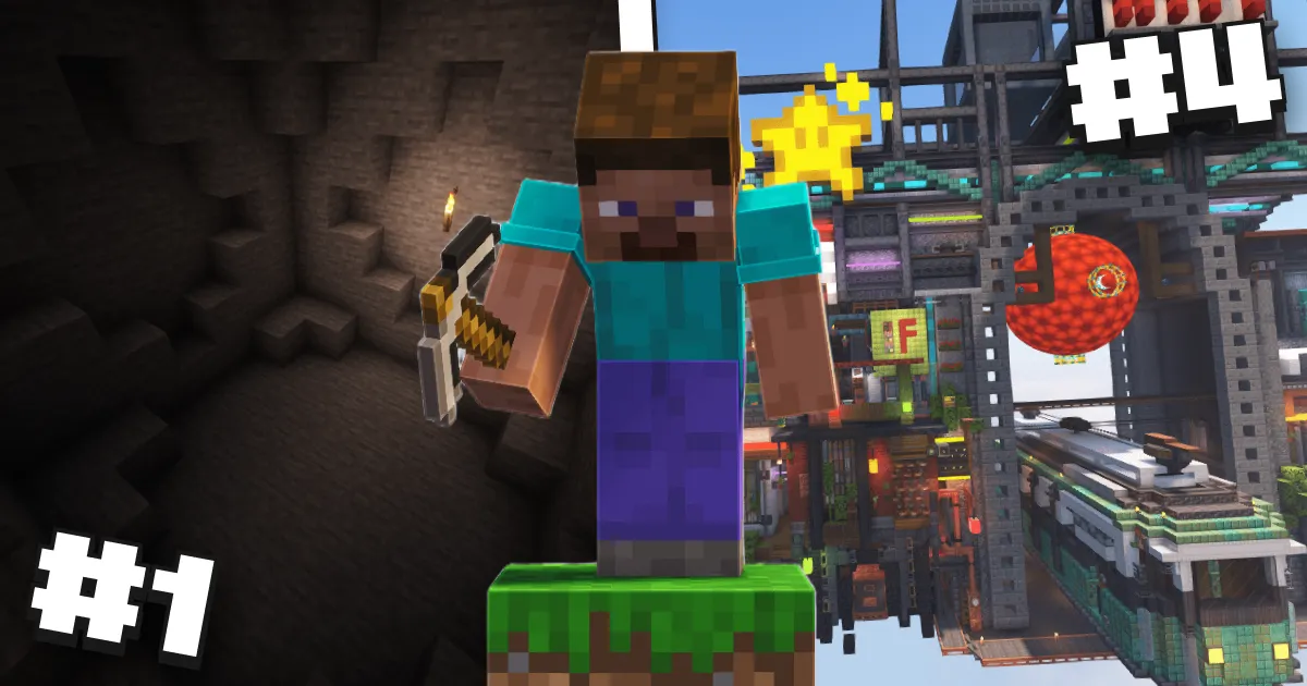 Top 10 nejlepších skyblock Minecraft modpacků (2026)