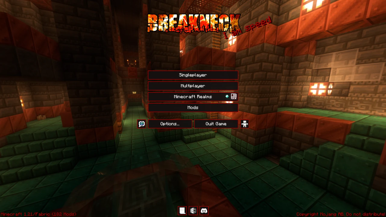 Screenshot modpacku Breakneck: Optimized | FPS Boost, Shaders & QoL (1/3)