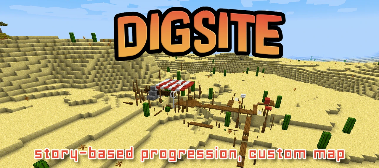 Screenshot modpacku DigSite (1/3)