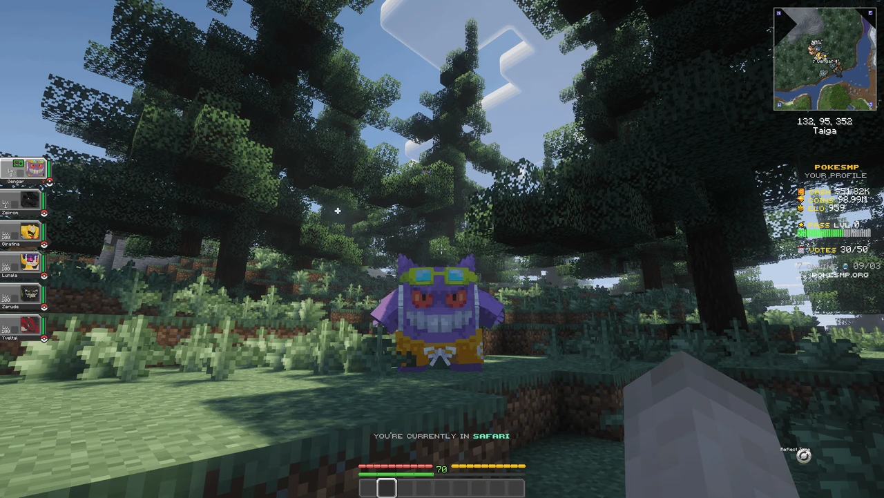Screenshot modpacku Better Cobblemon 1.8 - #1 Minecraft Pokemon Experience + Poke SMP (1/3)