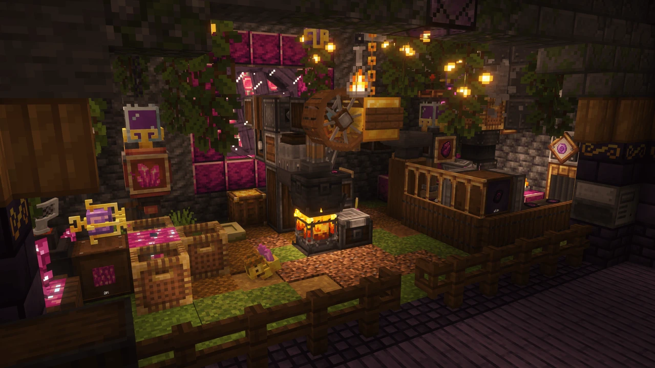 Screenshot modpacku Create: Arcane Engineering (3/3)