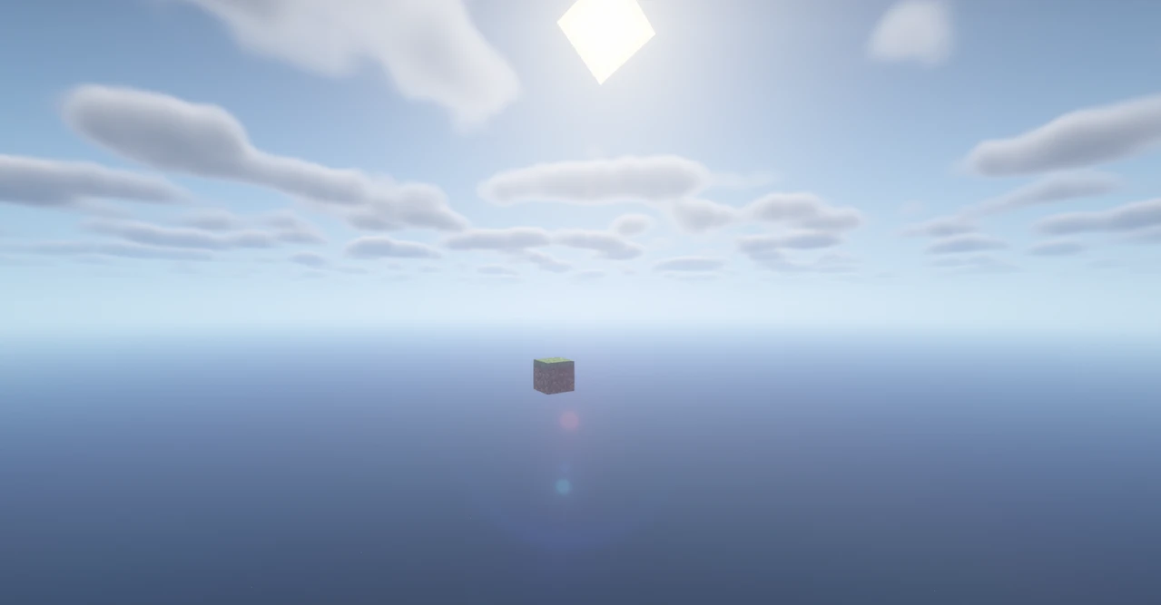 Screenshot modpacku Modded OneBlock (2/2)