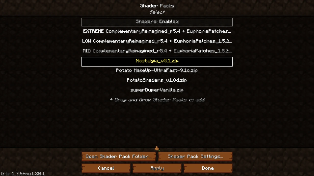 Screenshot modpacku Homestead (1/3)