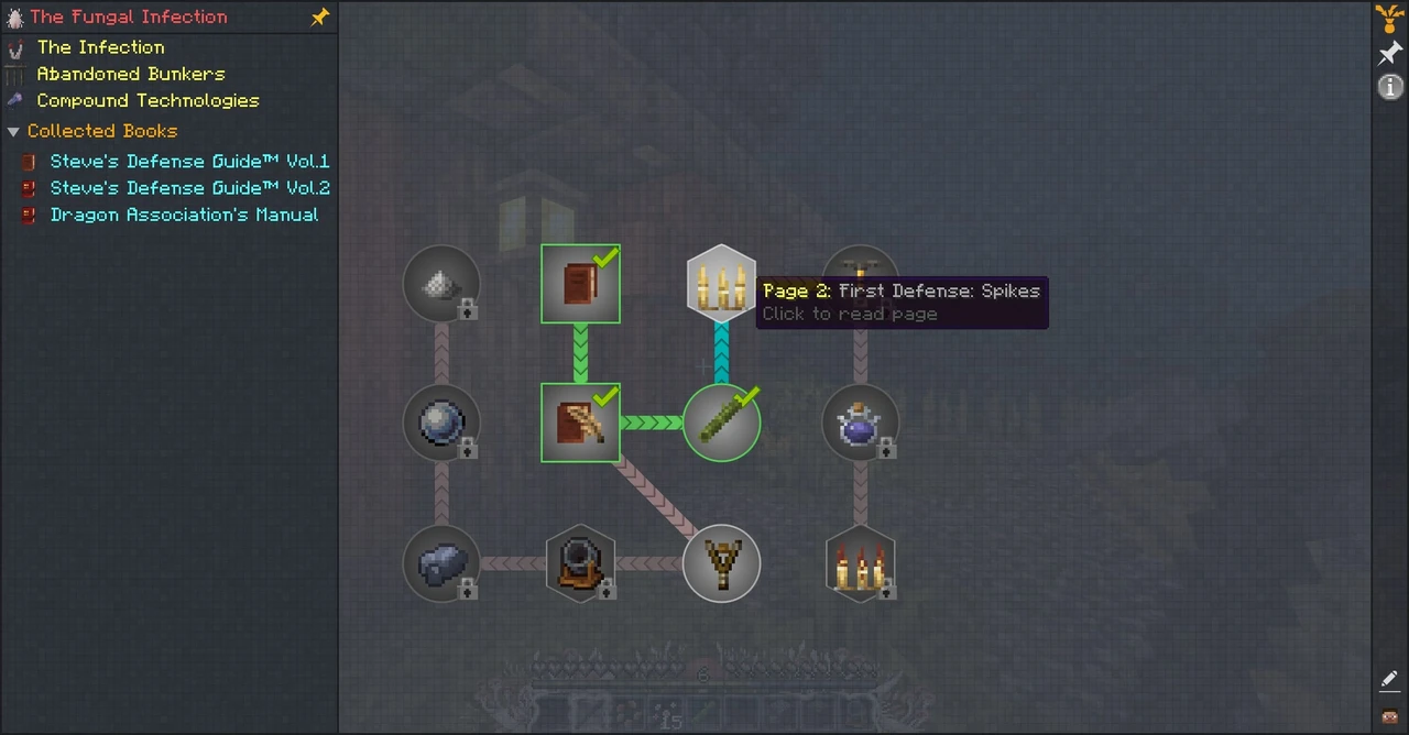 Screenshot modpacku The Fungal Infection | Co-Op Base Defense (1/3)
