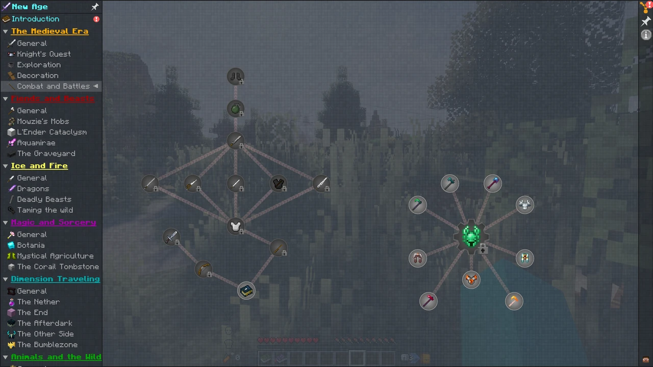 Screenshot modpacku New Age - Welcome To The Medieval Era | MEDIEVAL QUESTS UPDATE! (2/3)