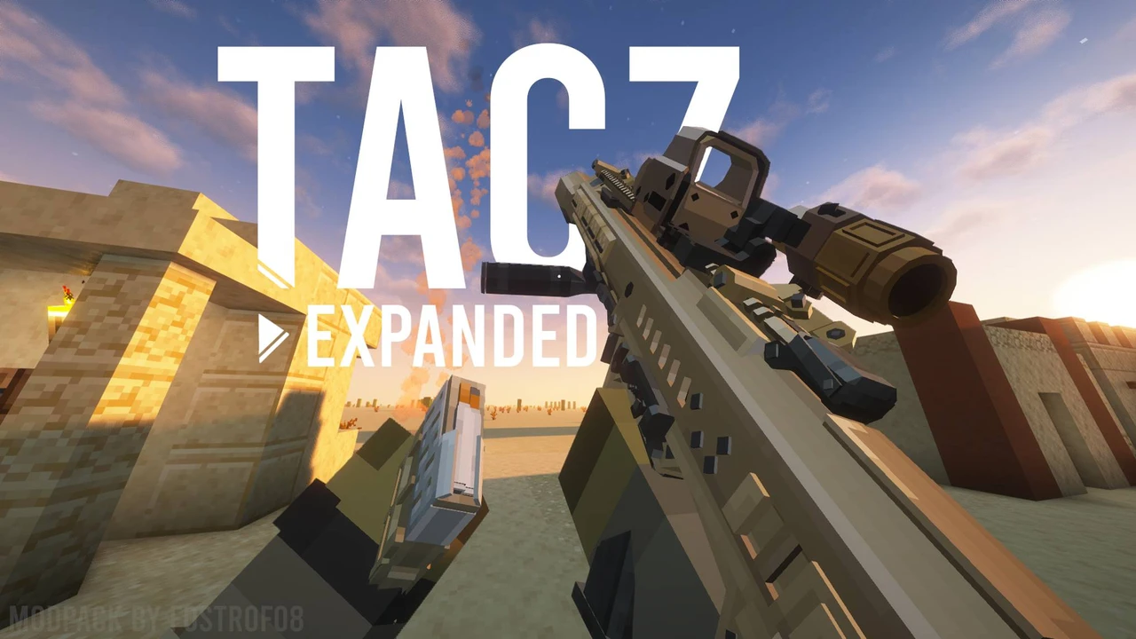 Screenshot modpacku TACZ Expanded V14 (1/3)