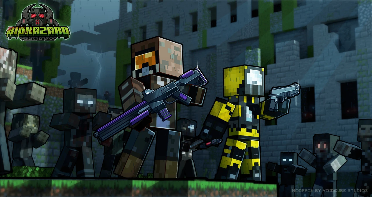 Screenshot modpacku Biohazard: Project Genesis - The Ultimate Apocalypse (1/3)