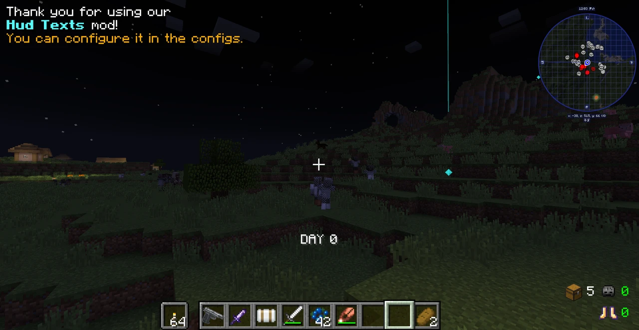 Screenshot modpacku Seven Zero Meow Team's  Zombie apocalypse  (3/3)