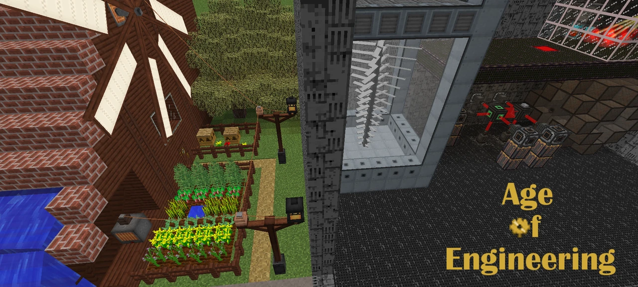 Screenshot modpacku Age of Engineering (1/1)