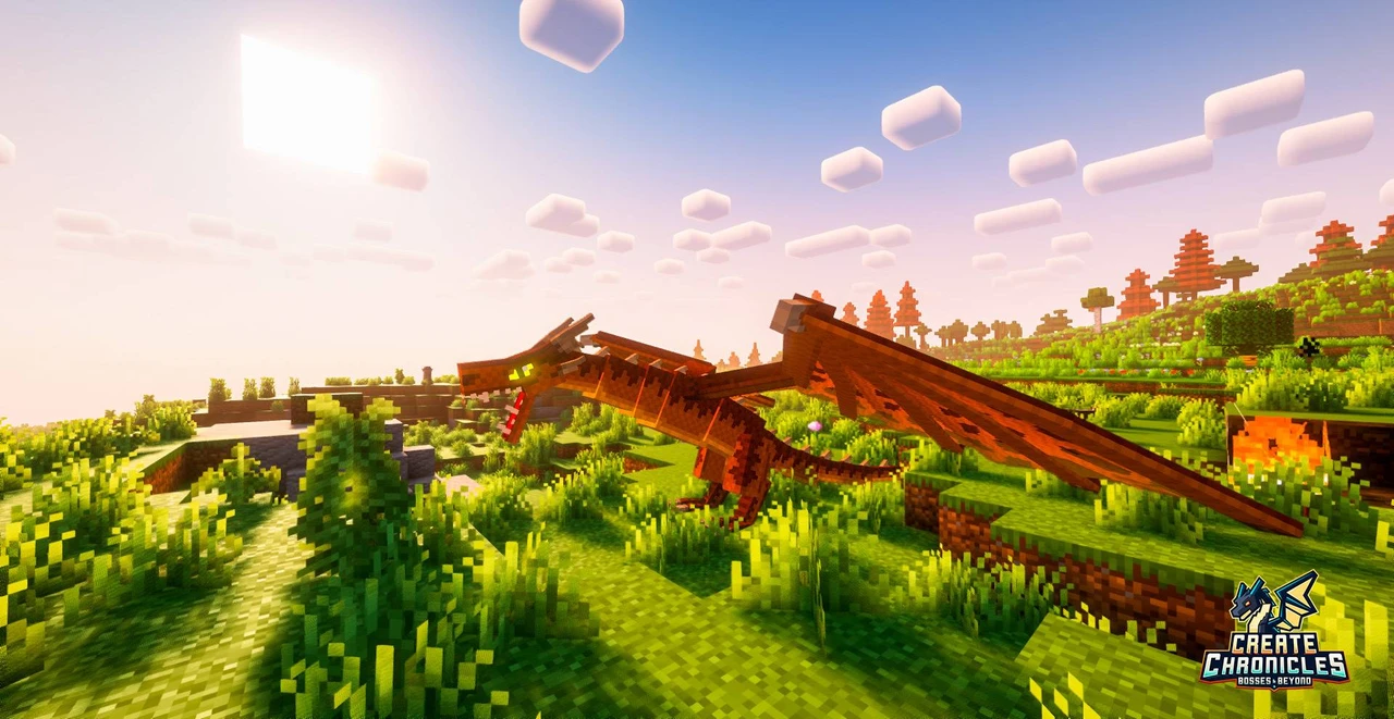Screenshot modpacku Create Chronicles: Bosses and Beyond (2/3)