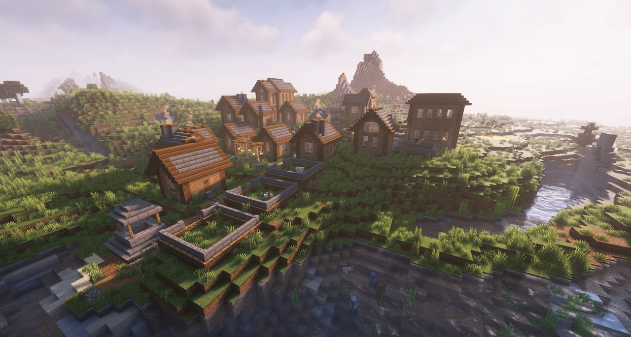 Screenshot modpacku Landscapes Reimagined Genesis (1/3)