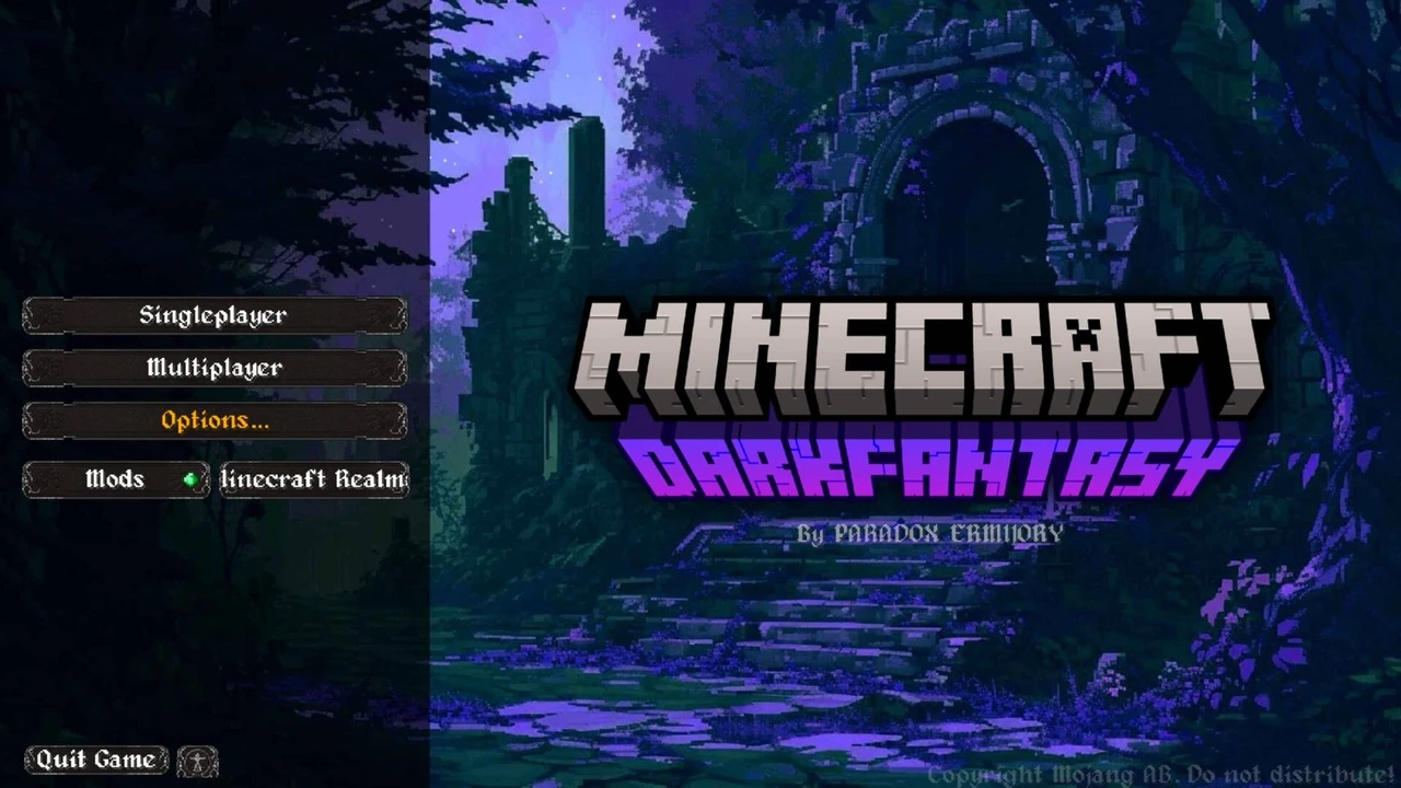 Screenshot modpacku DARK FANTASYCRAFT (1/3)