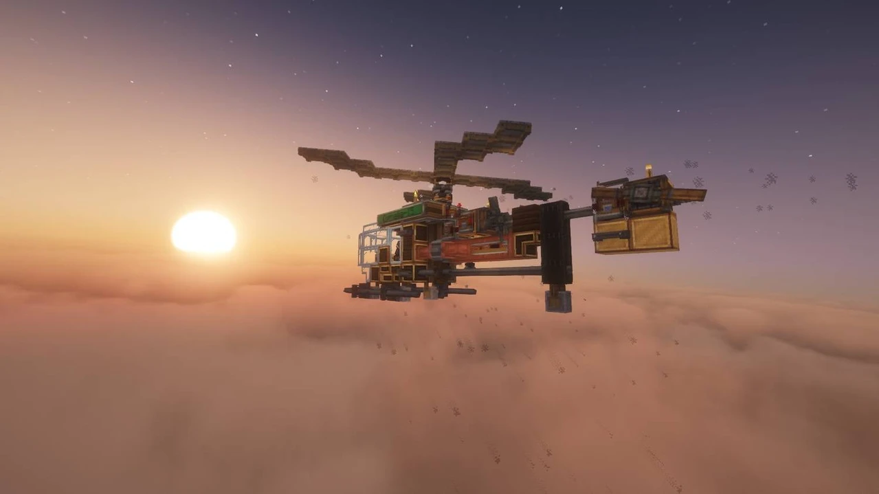 Screenshot modpacku All of Create Aeronautics (2/3)