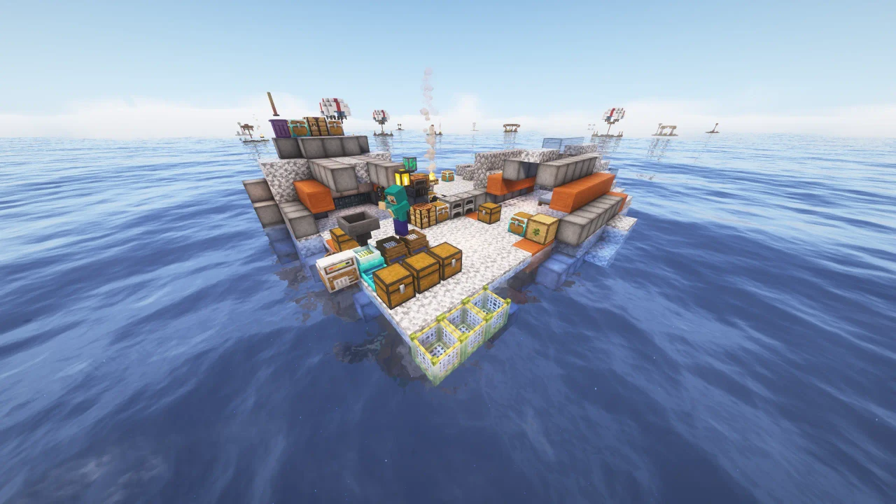 Screenshot modpacku FTB OceanBlock 2 (3/3)