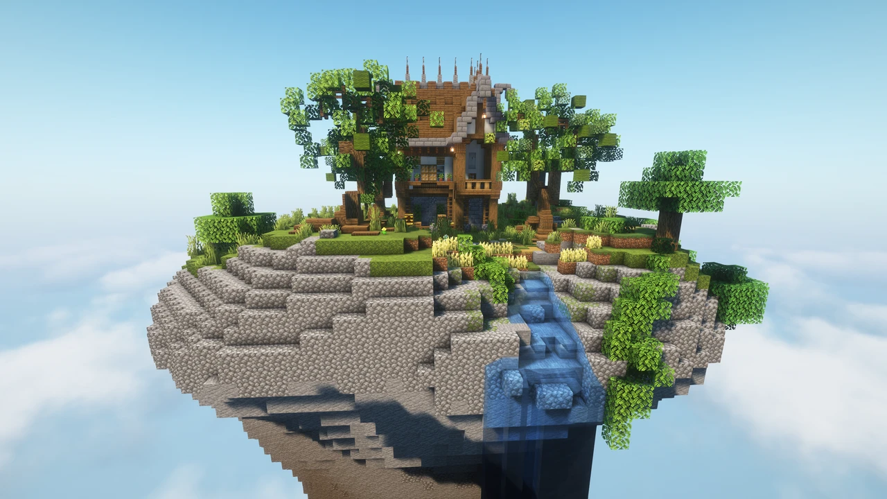 Screenshot modpacku Island Adventure - Complete Overhaul | Now with Quests! (2/3)