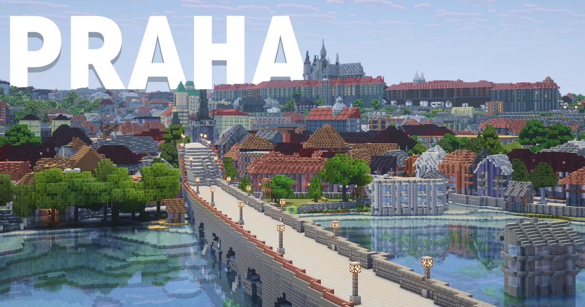 Praha v Minecraftu: Jak vypadá a jak si ji stáhnout (2026)