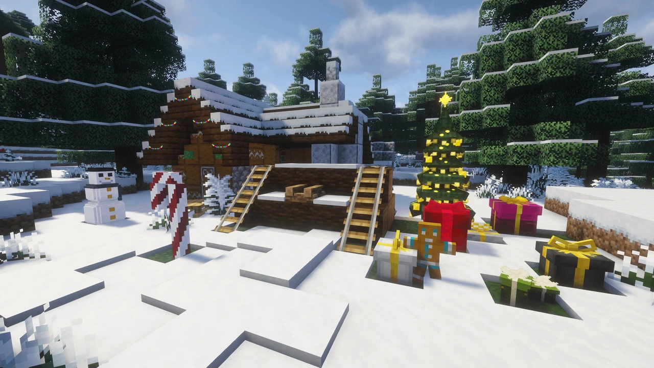Screenshot modpacku Christmas Holidays - Ideal For Festivities | Christmas Quests Update! (1/3)
