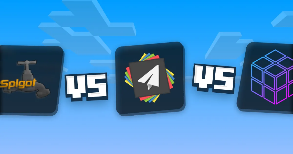 Spigot vs Paper vs Purpur: Který server software vybrat (2026)