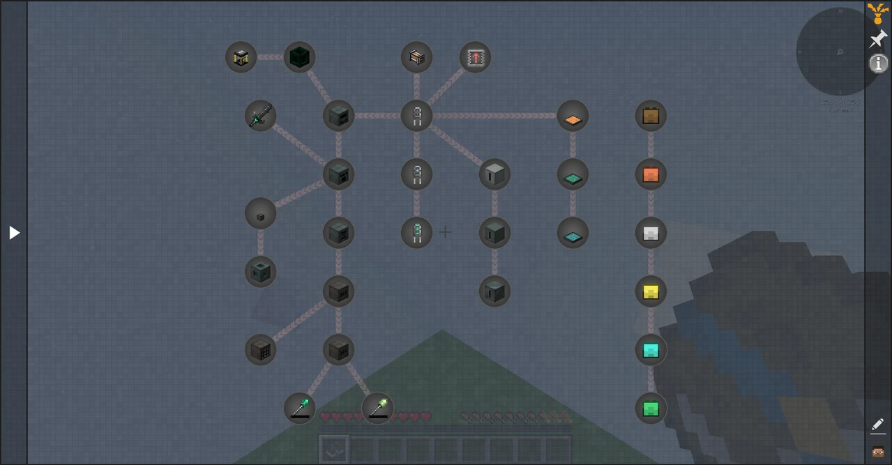 Screenshot modpacku Ozone Skyblock Reborn (1/3)