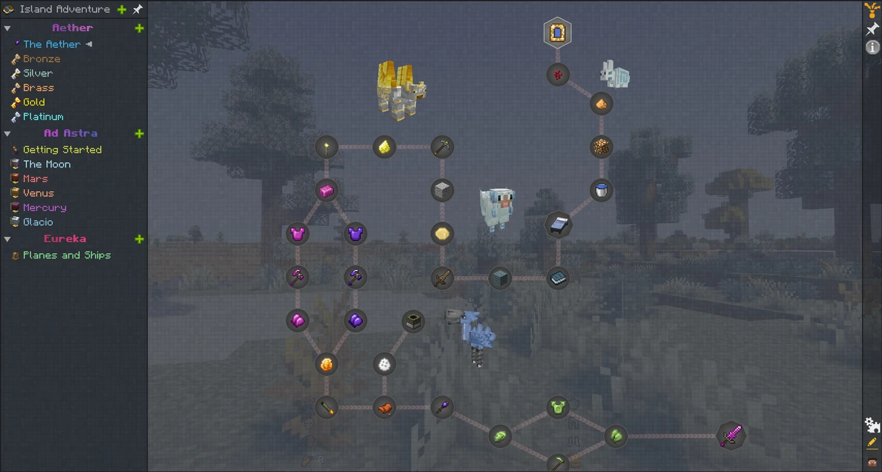 Screenshot modpacku Island Adventure - Complete Overhaul | Now with Quests! (3/3)