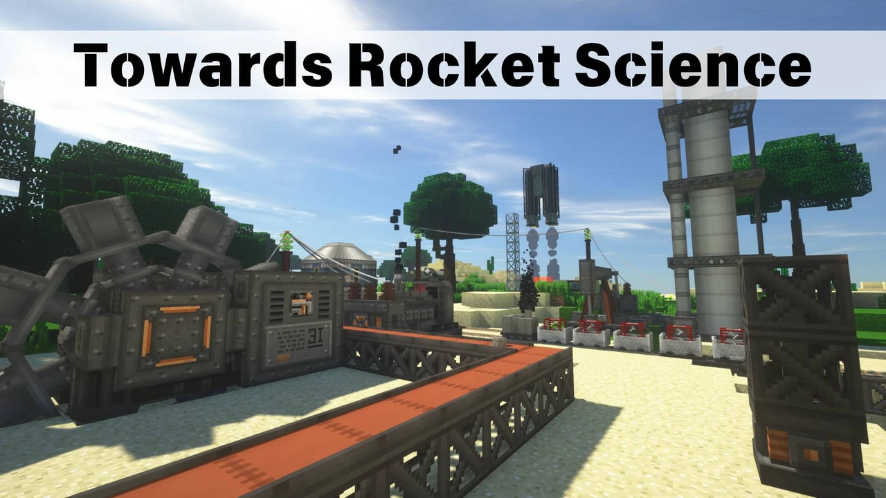 Screenshot modpacku Towards Rocket Science (1/3)