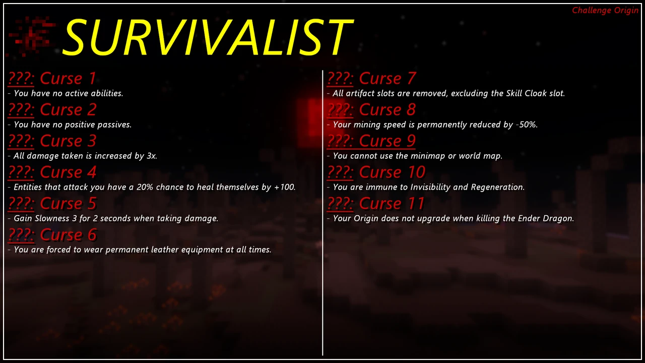 Screenshot modpacku Infernal Origins (2/3)