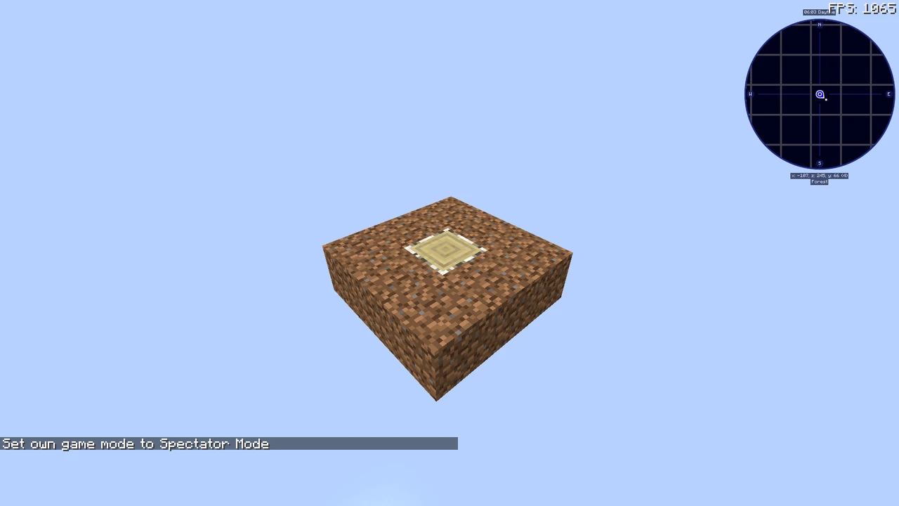 Screenshot modpacku Modded Oneblock Skyblock  (1/3)
