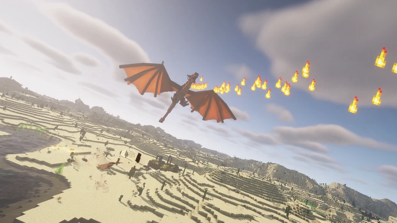 Screenshot modpacku World of Dragons by ShadowMech (100 Days Challenge) (1/3)