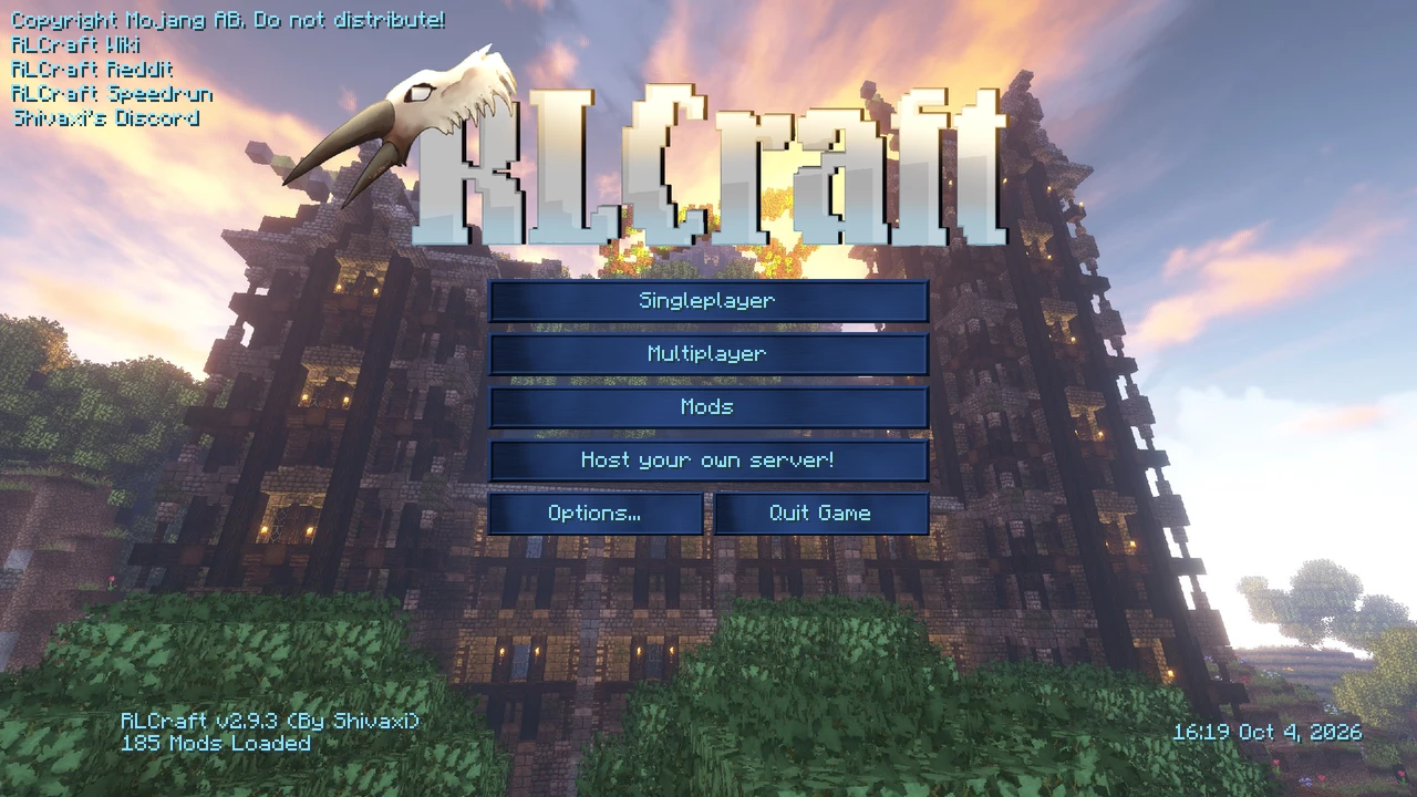 Screenshot modpacku RLCraft (3/6)