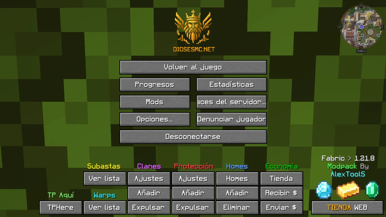 Screenshot modpacku DiosesMC - Official (3/3)