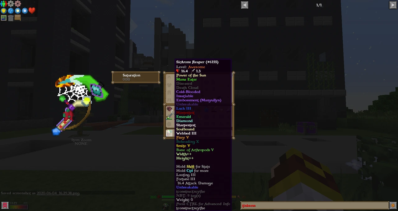 Screenshot modpacku Dimension Zero (1/3)