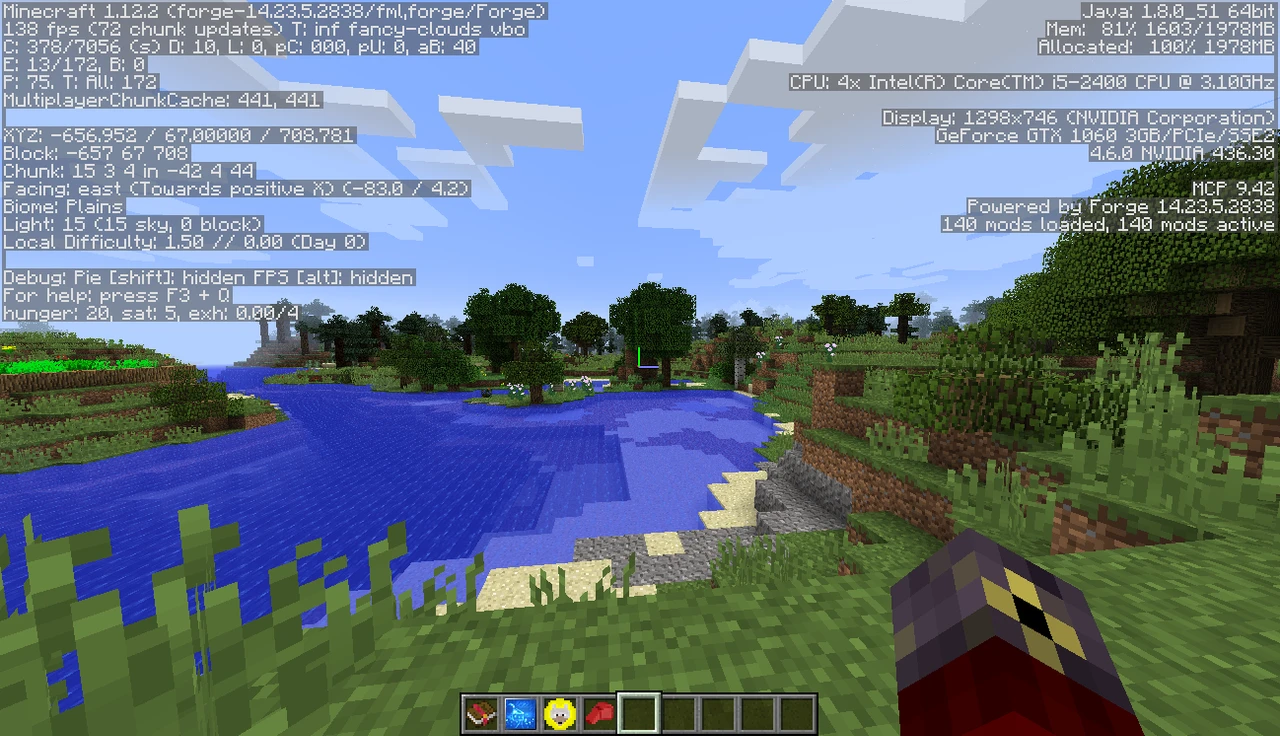 Screenshot modpacku RogueLite Adventures and Dungeons (2/2)