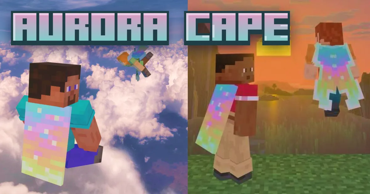 Nová Aurora Cape: Jak ji získat v Minecraftu zdarma (2026)