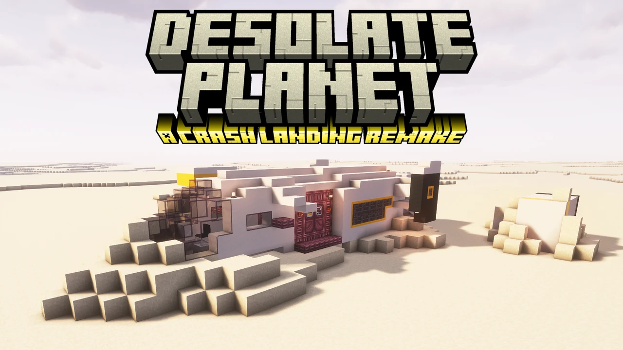 Screenshot modpacku Desolate Planet - A Crash Landing Remake (1/3)