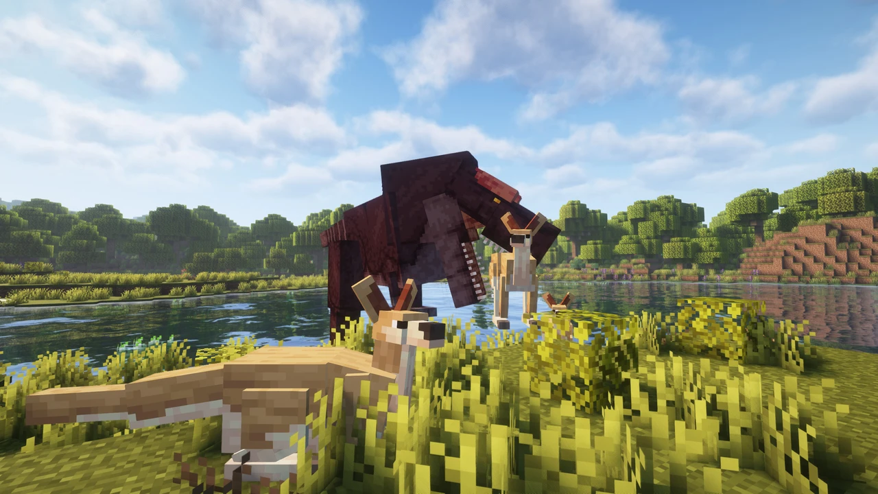 Screenshot modpacku Prehistoric World - Dinosaurs, Adventure & Quests | NEW PREHISTORIC UPDATE! (1/3)
