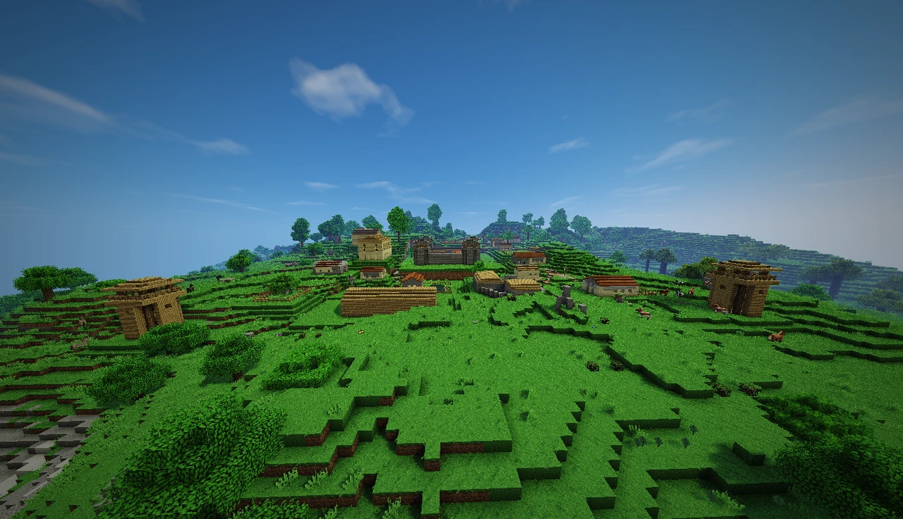 Screenshot modpacku Life in the village (1/3)