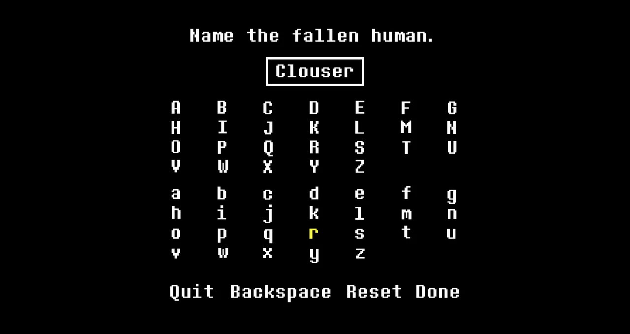 Screenshot modpacku Undertale (3/3)