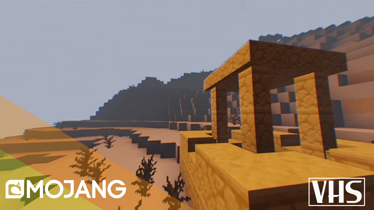 Screenshot modpacku Minecraft VHS (3/3)