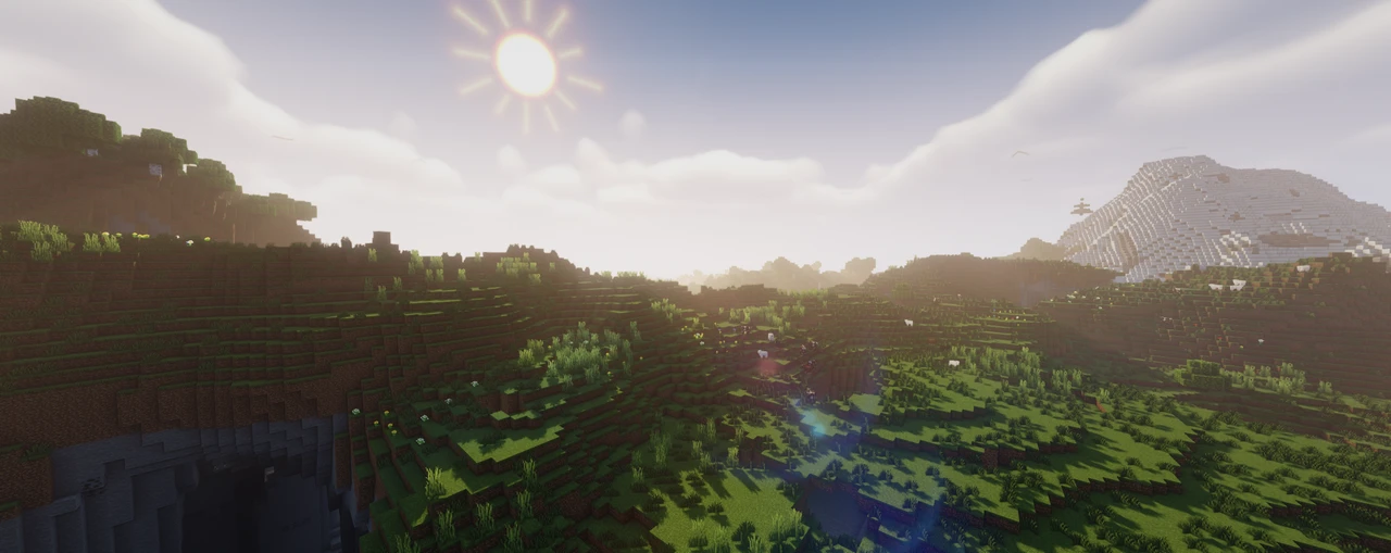 Screenshot modpacku Epic Shaders - All The Shaders (3/3)