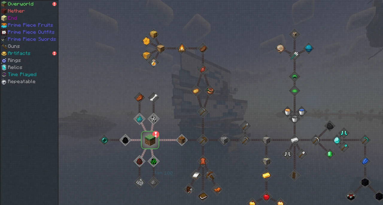 Screenshot modpacku New Line (One Piece ModPack) (1/3)