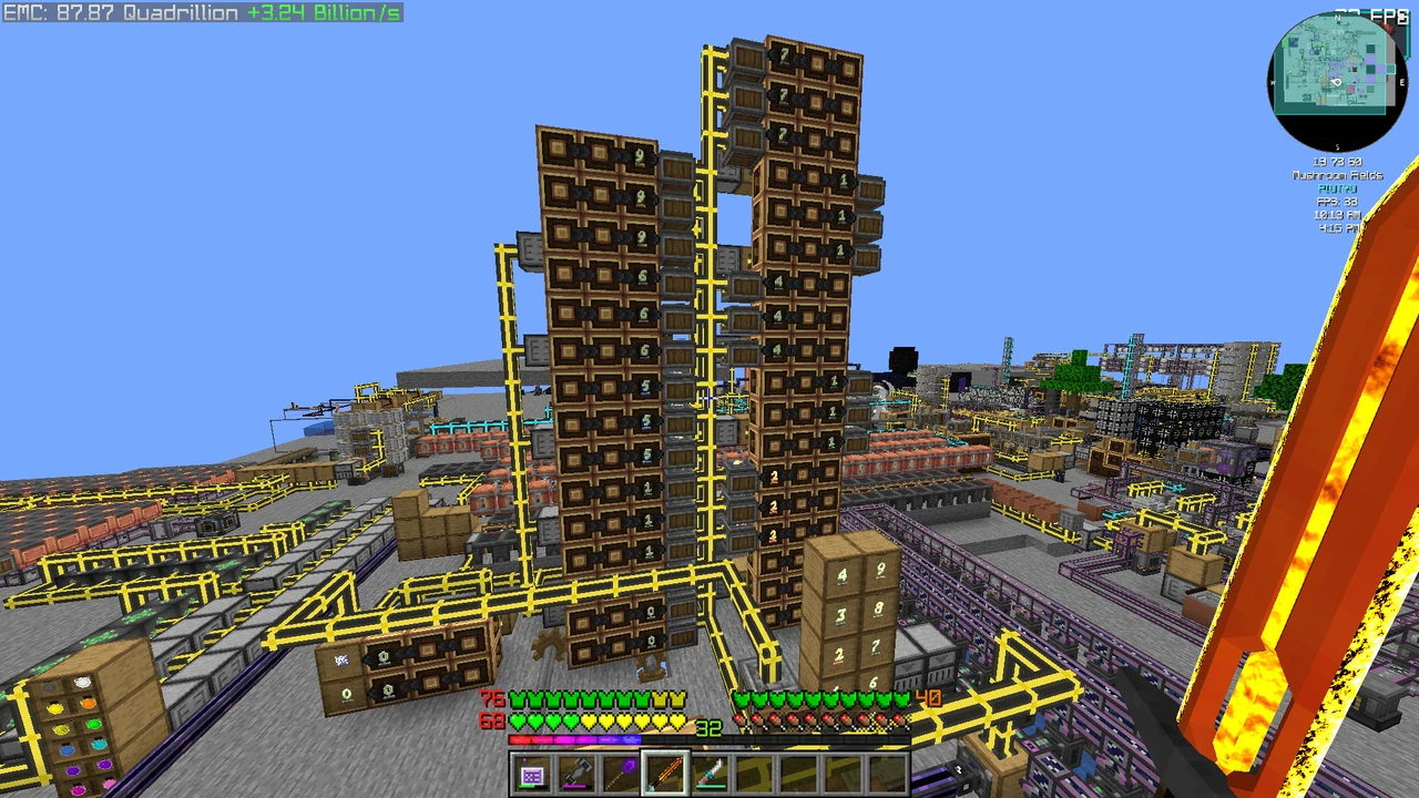Screenshot modpacku Create 2 Mekanism: Sky Edition 2 (1/3)