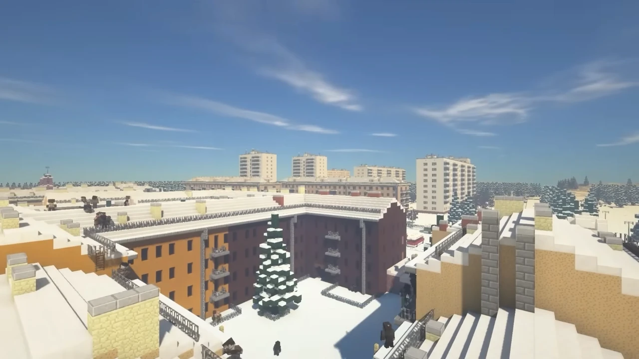 Screenshot modpacku Winter Zombies (1/3)