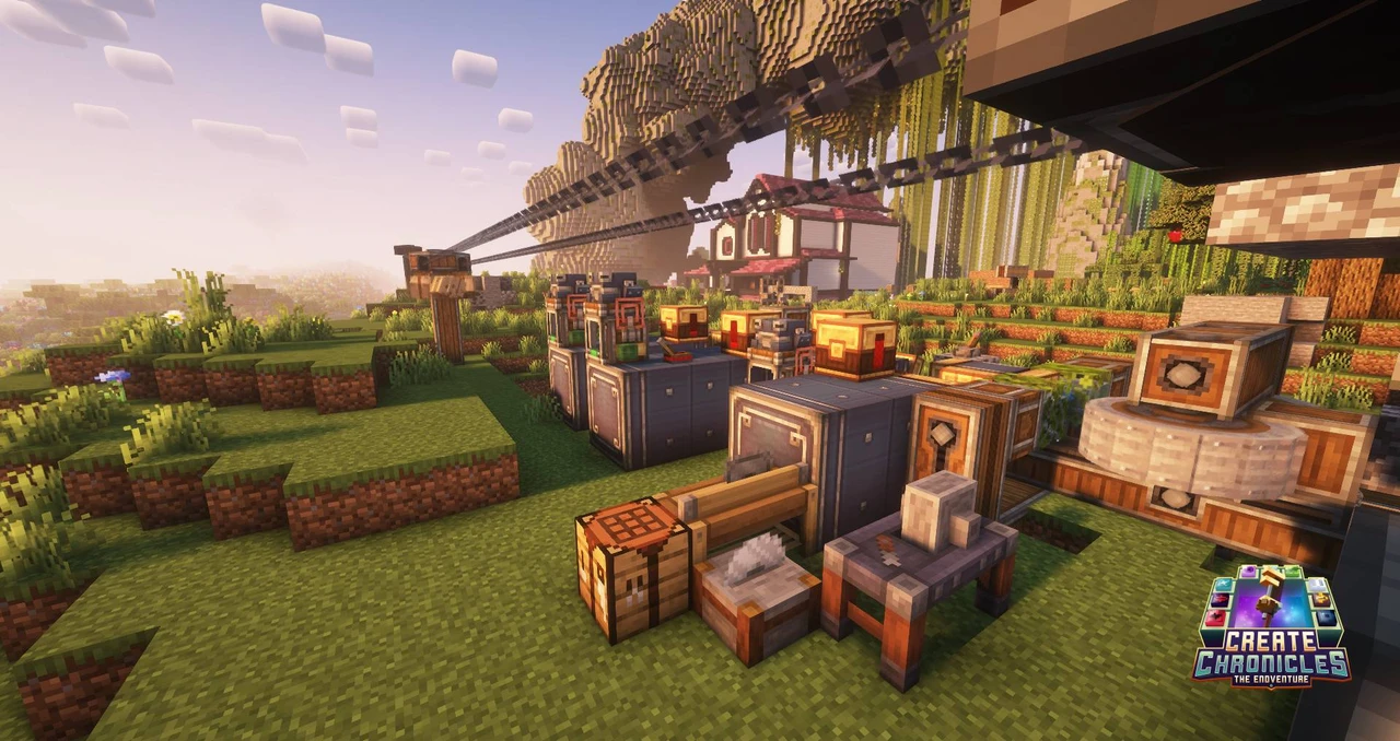 Screenshot modpacku Create Chronicles: The Endventure (1/3)