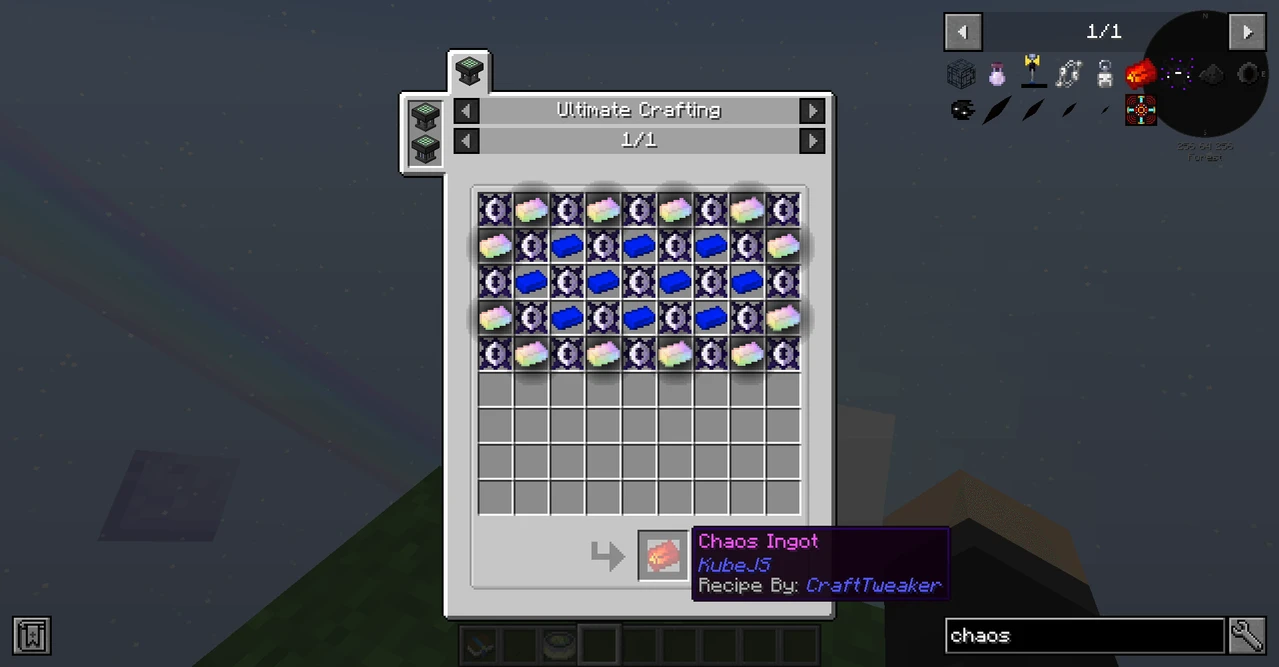 Screenshot modpacku Ozone Skyblock Reborn (2/3)