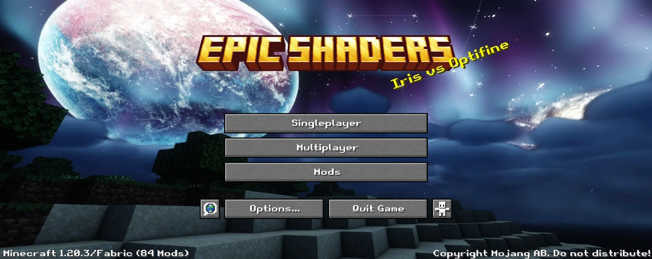 Screenshot modpacku Epic Shaders - All The Shaders (1/3)