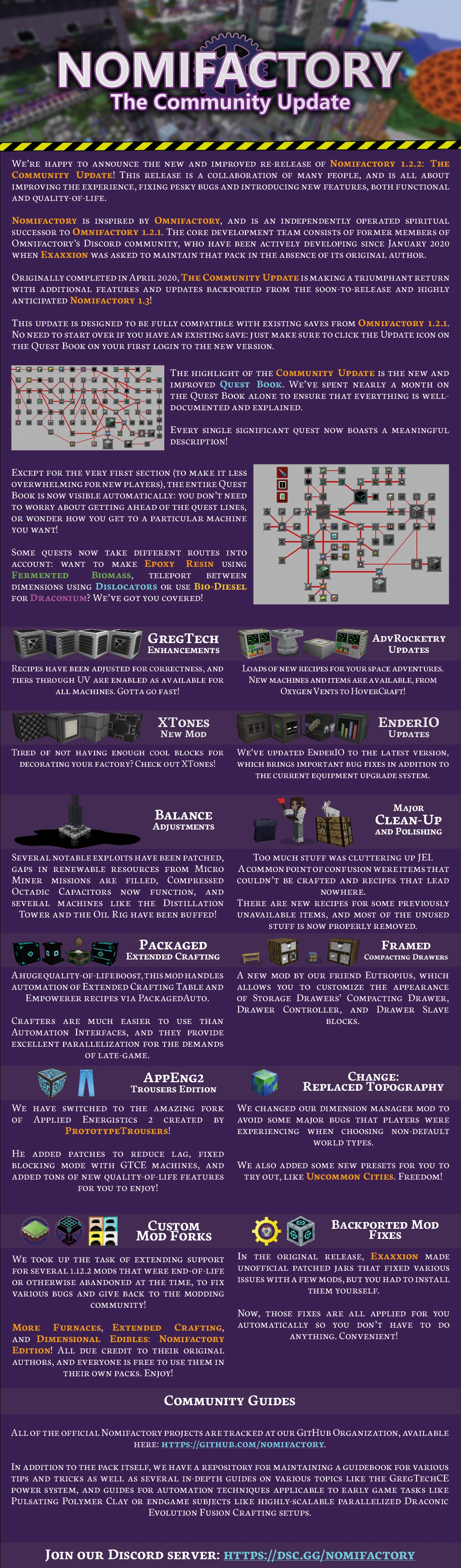 Screenshot modpacku Nomifactory (1/1)