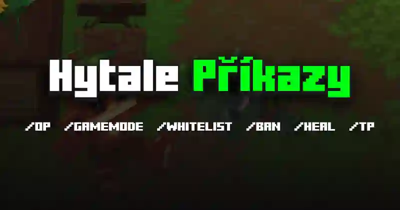 Hytale příkazy (Seznam)
